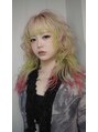 アルバム 銀座(ALBUM GINZA) 色で遊びながら雰囲気を作るデザインカラーのレイヤースタイル