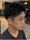スパイキーショート/テーパーフェード/ピンパーマ/千葉駅/関祐翔