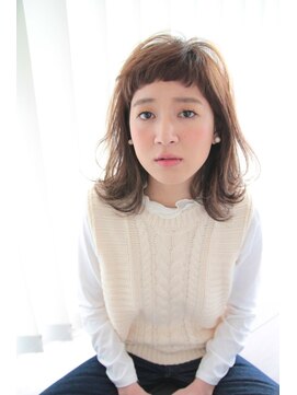 ビームズ ヘアー ブラン(Bee ms HAIR Blanc+) ビームズヘアー　オン眉　ショートバング　外ハネ♪