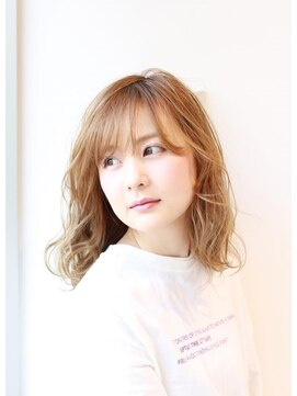 キャリ(CALI) ラフカール×ミディアム≪CALI・田町・三田・美容室≫