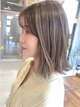 ワール(whirl.) 透けバング×上質ハイライト☆