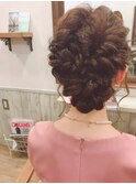 お呼ばれアレンジ☆