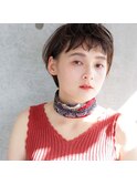 ふんわりショート☆マロンベージュ