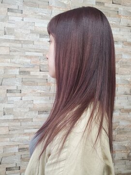 コモド ヘアー メイク(comodo hair make) サラツヤロングストレート