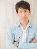 斜めバングで個性的に☆ビジカジ束感ショートa