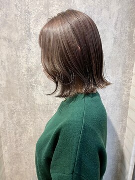 ジーナ セントラル銀座(Zina) 大人かわいいコテ巻き＊20代30代＊ボブルフ3  ZinaCENTRAL