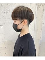 レンク(LENC) Coast.ツーブロックかりあげベリーショート×ジエンダーレス