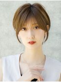 前髪あり大人ショート20代30代40代【AIN.表参道】川原大地