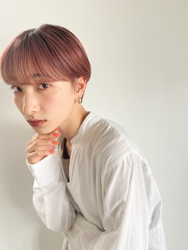 ジョリ(joli) ピンク/ローズ/コンパクトショート/ショートボブ