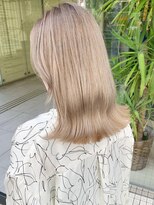 ケーツー心斎橋 クイーンズガーデン バイ ケーツー(K two QUEEN'S GARDEN by K two) ピスタチオブロンド/肌映え赤み消しカラー/心斎橋&難波&なんば