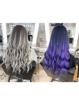 イメチェンはエクステで決まり♪プラチナ,レミー,シールエクステ,羽エクステなど多数取り扱っております☆