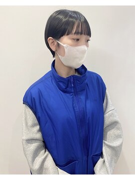 モリオフロムロンドン 松戸店(Morio from London) 【松戸　石山】丸みショート　耳掛け　ワイドバング