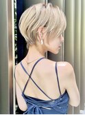 大人可愛い前下がりショートボブ☆20代30代40代50代◎【心斎橋】