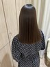 【触りたくなる艶髪に】カット＋縮毛矯正＋オージュア5stepTR￥16500～