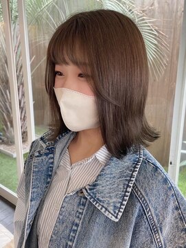 トップヘアー ミカワアンジョウ 安城(TOPHAIR MIKAWA ANJO) オリーブベージュカラー/ニュアンスカラー/アッシュオリーブ