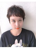 モアナ バイ ヘッドライト 沖縄東崎店(Moana by HEADLIGHT)&nbsp;Moana【東崎】#ベリーショート#前髪カット#小顔ショート