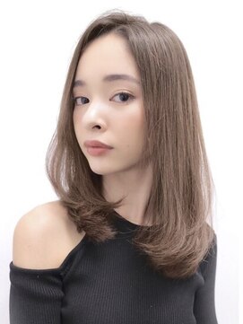 プアメリア 名古屋(Puamelia) トリートメント ブリーチなしダブルカラー 前髪縮毛矯正