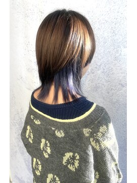 トップヘアー 中庄店(TOP HAIR fuapua) デザインカラー/ラベンダー/インナーカラー【りり】
