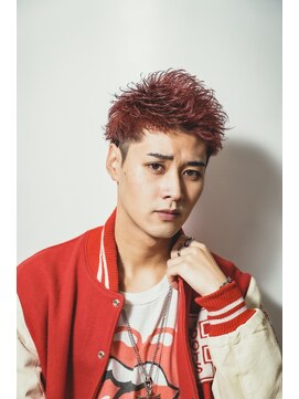 オーシャントーキョー 大阪(OCEAN TOKYO) ベリショスパイキーショートべリーショートアップバングメンズ