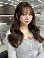 コア 銀座(COA) ハッシュカット/フルバング/似合わせカット/レッドブラウン/銀座