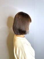 ブロッサム 東久留米店(Blossom)&nbsp;大人美人ワンカール小顔補正立体カットうるツヤ艶感前髪