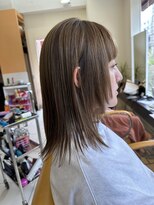 キサ ファータ 恵比寿(kisa fata) 20代30代40代レイヤーウルフハイライト白髪ぼかしセミロング