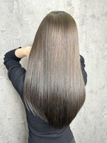 ルーツアイリー 心斎橋(ROOTS IRIE)&nbsp;髪質改善　髪質改善カラー　アッシュブラウン　ヘルシースタイル