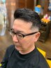 【白髪染め】＋メンズカット￥13200<理容室>西川口メンズ白髪染め白髪ぼかし