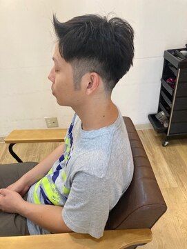 グランバイ アトリエドングリ(Grand × AtlierDonguri) お客様髪質改善データ1340(アップバングショート)