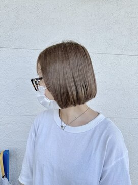 ビオトープミヨシ(Bio-Top MIYOSHI) ボブ×くすみベージュ