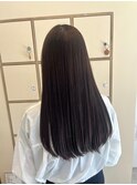 ストレートロング/黒髪ロング