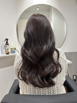 オーク(O.a.K)&nbsp;韓国風レイヤーカット大人チョコレートカラー