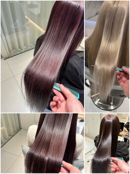 シー 立川(Si)の写真/髪質改善を研究して培ったトリートメントの技術、知識、経験を活かした縮毛矯正◎クセやうねりに悩む方必見