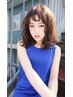 【Velvet】カット＋プラチナカラー＋パーマ＋ケアトリートメント　