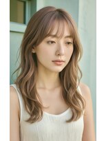 ヘアーディープ(hair deep)&nbsp;【ミルクベージュ×ロング】