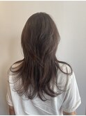 くせ毛を活かすゆるふわロングレイヤー×NYドライカット
