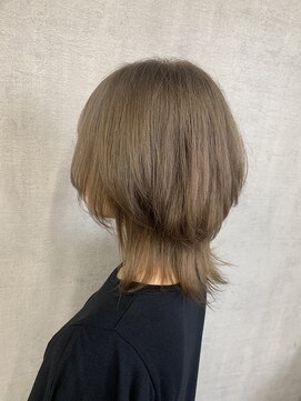 トリコ(ToricO) ダブルカラー ブリーチ ミルクティー ハイトーン ウルフ