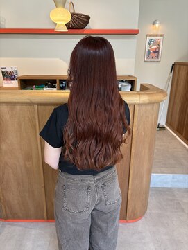 ムク 甲府(muku.) 暖色カラー/アプリコットオレンジ/深みカラー/ワインレッド