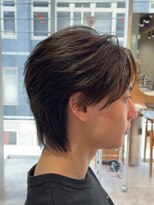 フィフス 神南(fifth) センターパートウルフニュアンスパーマフェザーパーマ