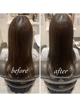 コルテ 倉敷西阿知店(CoRte.) 髪質改善/トリートメント/ストレートロング/うねり/ヘアエステ