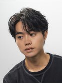フェザーパーマセンターパート毛流れフェザーショート吉祥寺