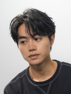 テクト バイアッシュ 吉祥寺店(Tect by Ash) フェザーパーマセンターパート毛流れフェザーショート吉祥寺