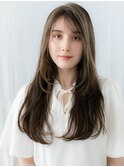 大人美人インナーカラーレイヤーロングc小山20代30代