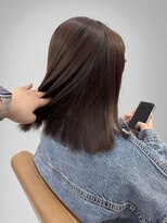 シエル バイ ケンジ 登戸 生田(CIEL by KENJE)&nbsp;9トーンブラウンチョコレート秋冬カラー艶髪ミディアム