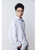 men's/メンズ/刈り上げセンターパート/フェザーパーマ/池袋