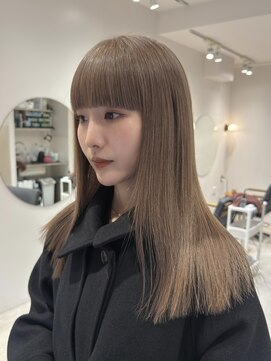 スタン 渋谷(Stam) ミルクティーベージュ［ラベンダー/グレージュ］