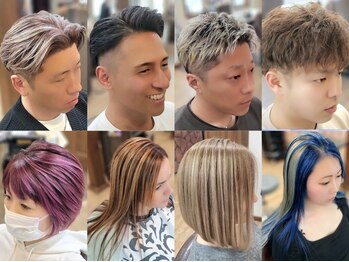 ヘアーファクトリー☆マハロ(Hair Factory☆MAHARO)の写真/デザインカット★ヘアカラー★パーマ★くせ毛縮毛矯正も圧倒的な技術力をお財布に優しいプライスでご提供♪