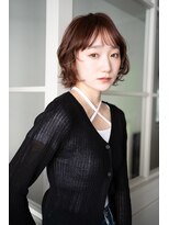 マグノリア(MAGNOLIA)&nbsp;顔まわりカットレイヤーボブパーマ