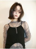 モダンくすみカラーダブルカラーハイトーンカラーレイヤー