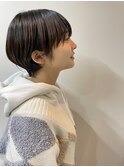 ◆【小顔効果】マッシュショートベージュ×オージュア【新小岩】
